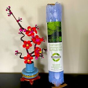 ❤️NEW!!!❤️ Splash Eco-Friendly Blue Bathtub Mat.